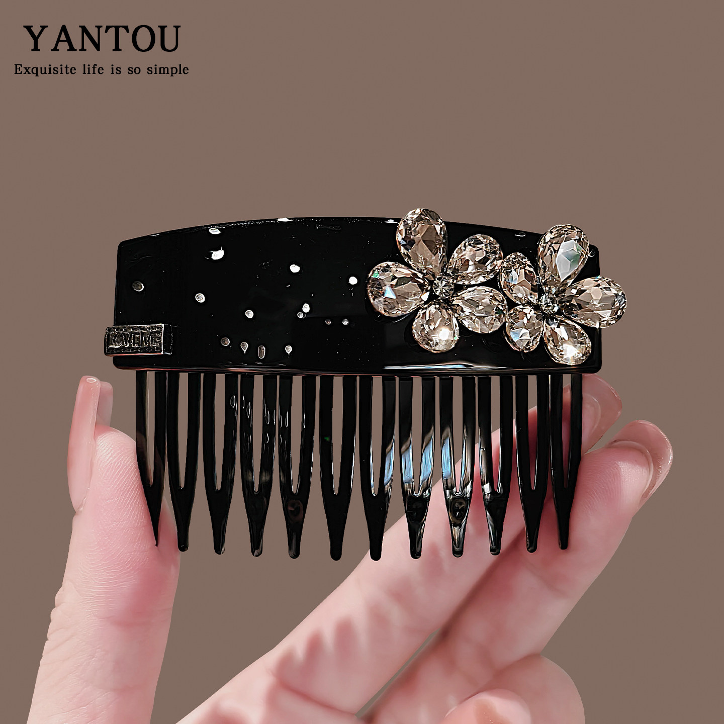 刘海碎发整理头饰气质百搭发卡子