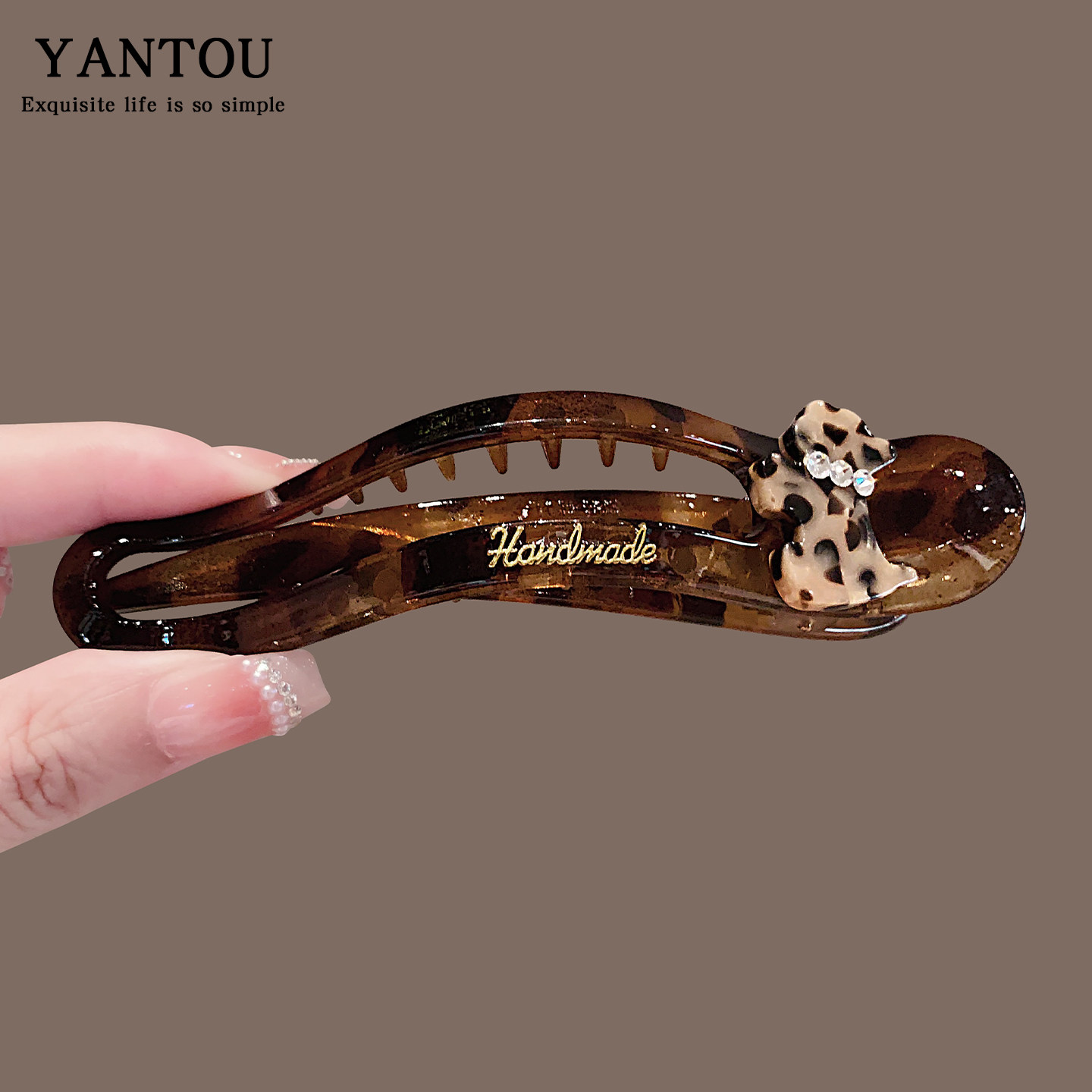 2025新款鸭嘴夹抓夹女高级感头发夹一字夹后脑勺夹子盘发神器发饰,饰品/流行首饰/时尚饰品新,发饰,淘宝优惠券,粉丝福利购,淘宝优惠卷