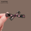 韩国超闪水钻发夹轻奢高级感闪亮碎发夹刘海夹侧边夹小压夹女发饰