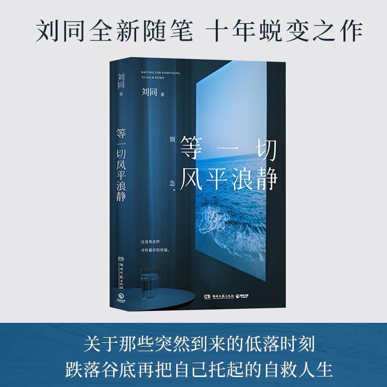 等一切风平浪静 刘同  你的孤独虽败犹荣 谁的青春不迷茫 文学散文随笔自我励志正版书籍 谁的青春不迷茫我在未来等你一个人 - 实物图
