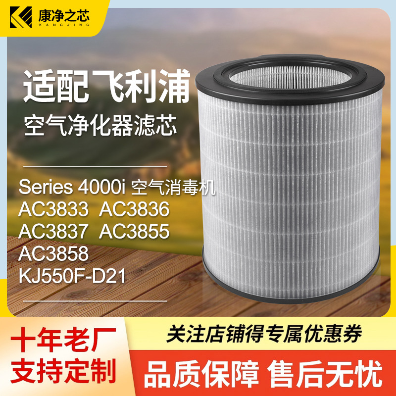 适配飞利浦空气净化器滤网
