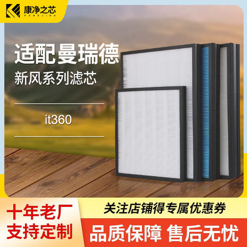 适配瑞德柜式新风机过滤网it360
