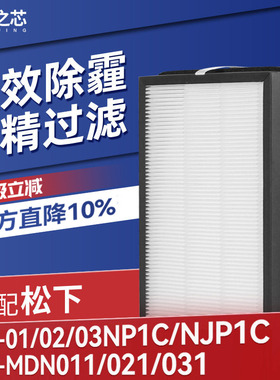 适配松下新风机滤芯FV-01/02/03NP1C/NJP1C过滤网MDN011/021/031