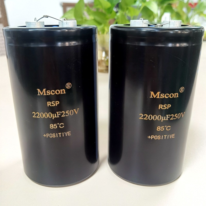 厂家直销全新螺栓固定铝电解电容250V22000UF 电源滤波电工电气用
