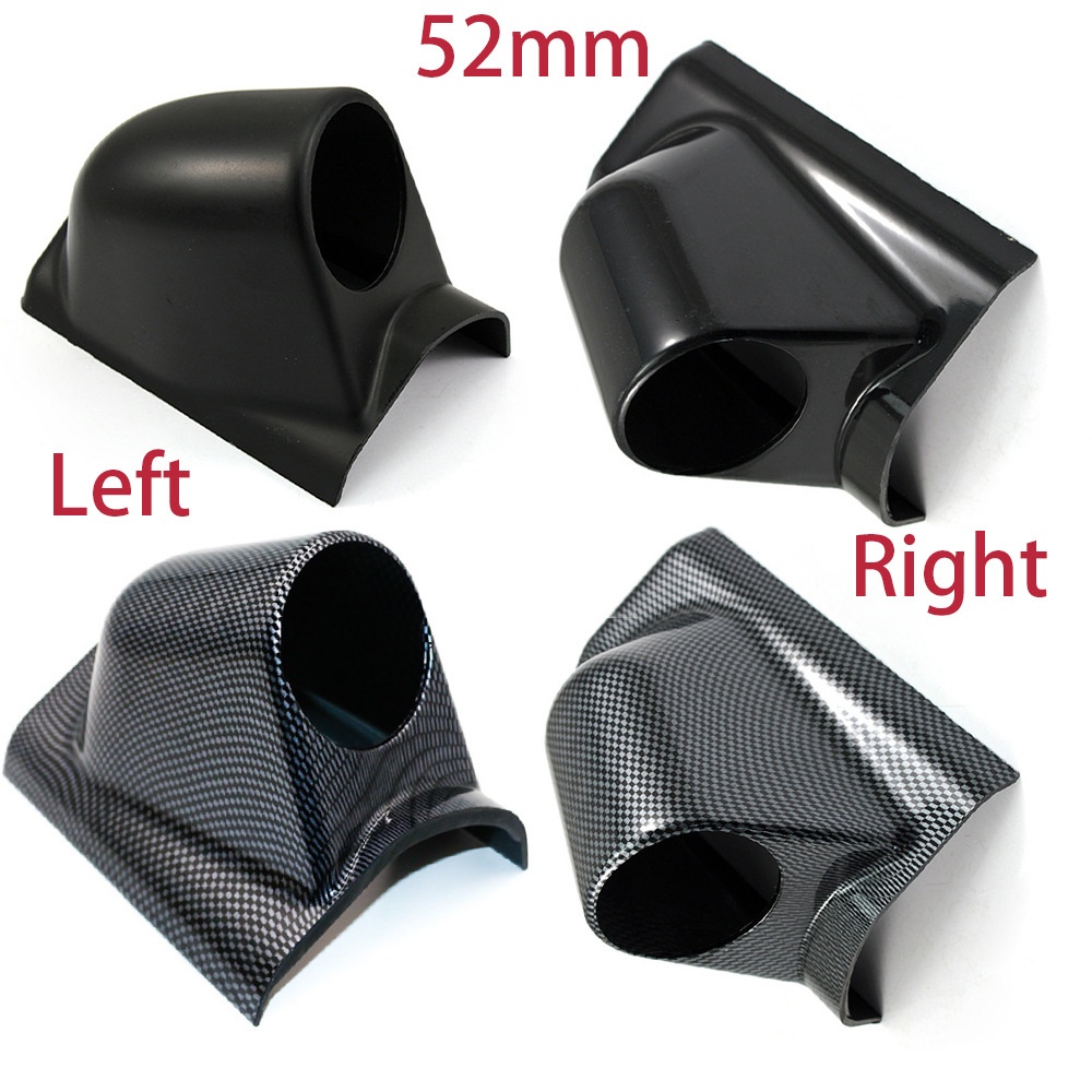 2寸（52mm)汽车仪表架 改装三孔A柱左向仪表支架 A柱右向仪表罩