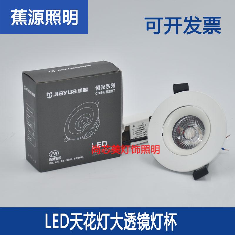 LED天花灯COB射灯孔灯客厅背景