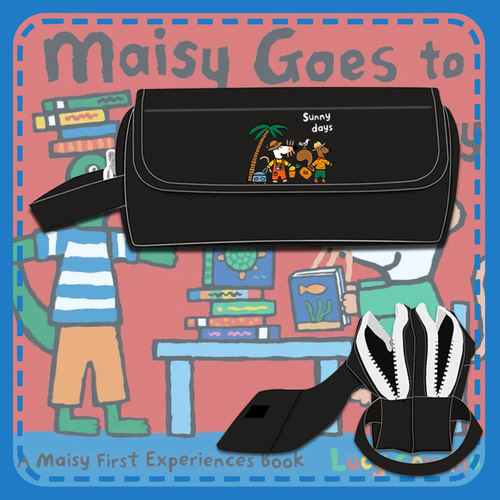 Maisy小鼠波波动画周边文具盒