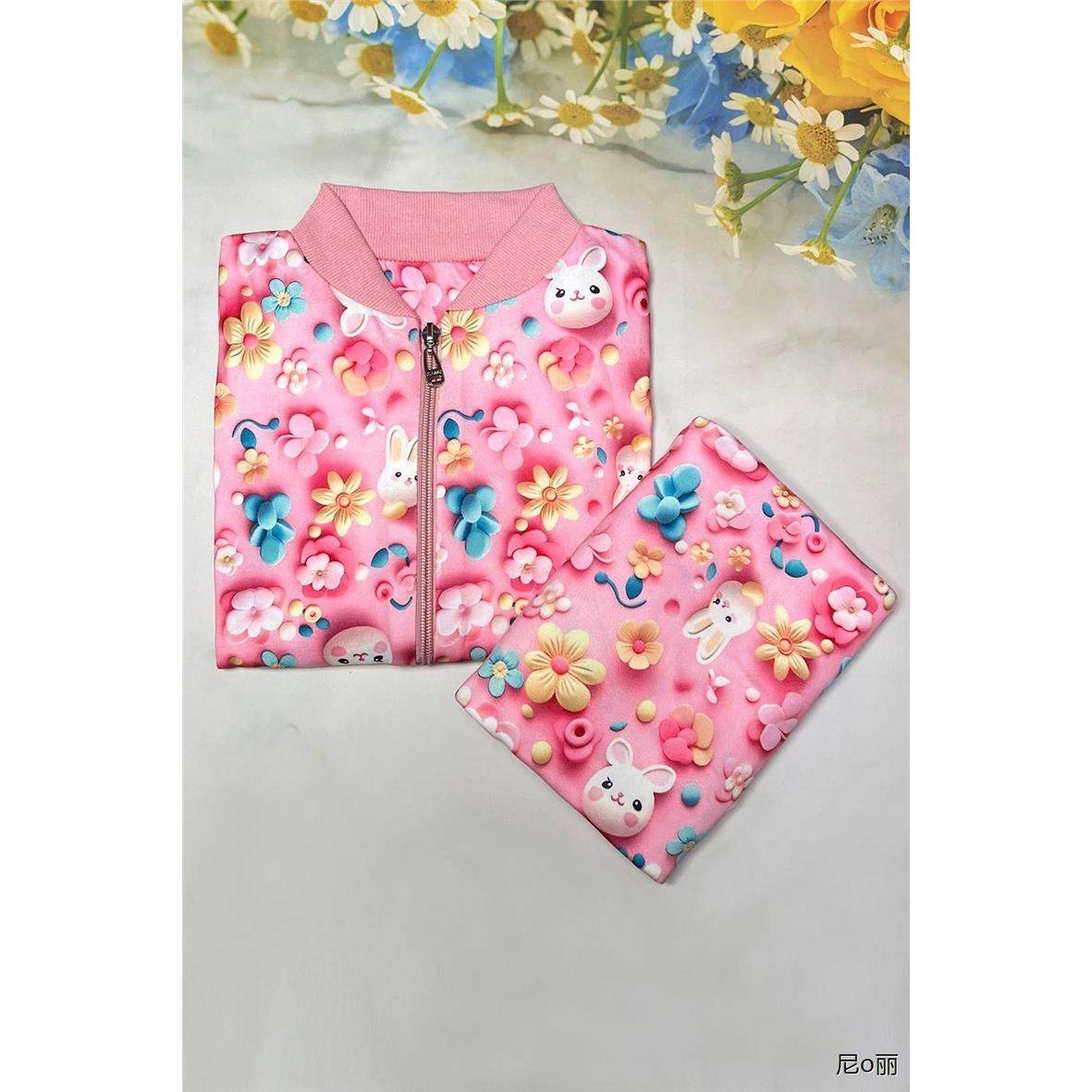 儿童新款棉袄片半成品螺