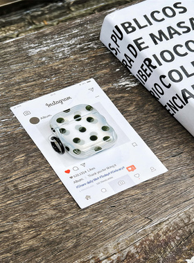 简约波点黑色双影适用AirPods1/2/3PRO个性PVC防摔软硬壳airpods/pro3宝保护套苹果耳机波浪软壳ins