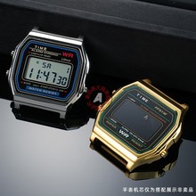 奥伯恩 适用卡西欧593 A158W/WE A159W F-91W金属表壳改装