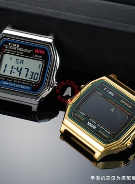 奥伯恩 适用卡西欧593 A158W/WE A159W F-91W金属表壳改装