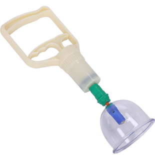 拔罐器家用抽气式抽气枪拨气罐配件拔火罐单罐通用罐子大号真空枪