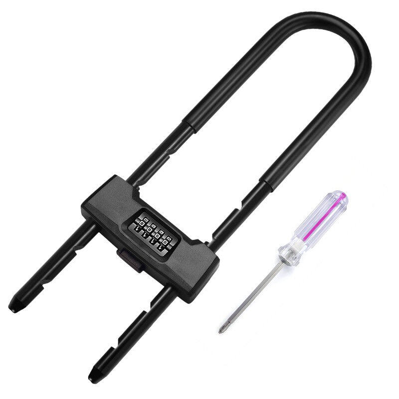 iGear密码U型锁办公室玻璃门锁密码锁抗剪防撬商铺挂锁双门玻璃门使用感如何?
