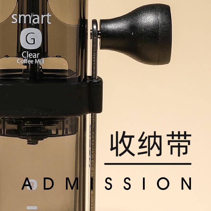 日本HARIO手摇磨豆机 手磨咖啡机咖啡豆研磨器陶瓷磨V芯磨粉器MSS