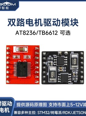 亚博智能 TB6612FNG直流电机驱动模块AT8236双路机器人平衡小车