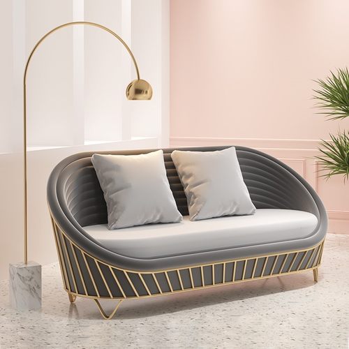 轻奢北欧办公室沙发茶几组合洽谈