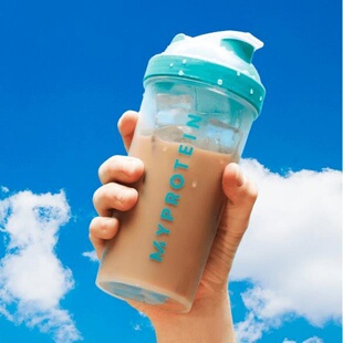 2026新款Myprotein熊猫摇摇杯三层粉盒600ml带刻度搅拌球450奶昔