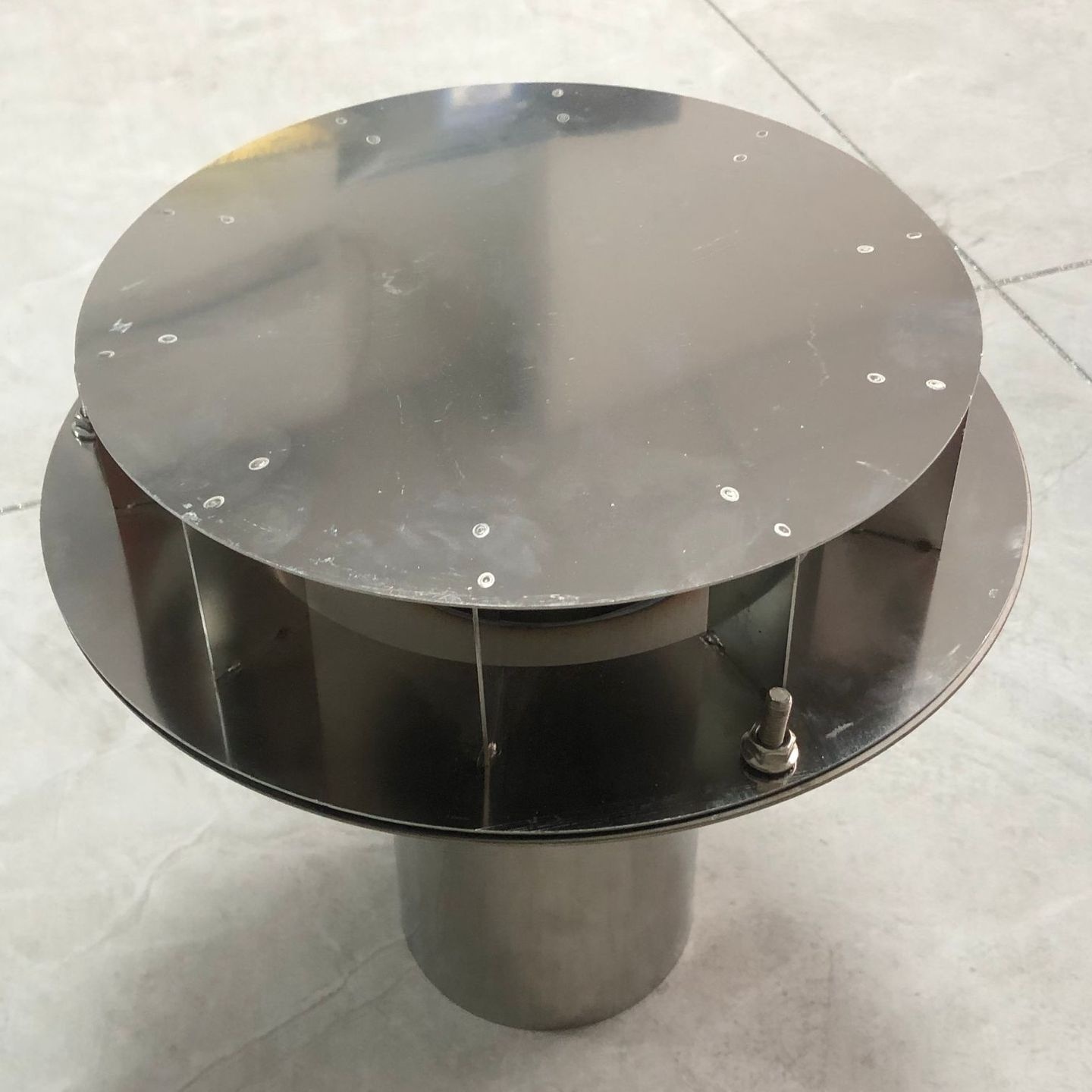 虹吸雨水斗87型不锈钢雨水斗金属落水斗虹吸排水配件直营