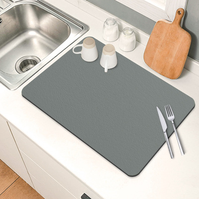 Kitchen drain mats countertops, upholstery tableware mats