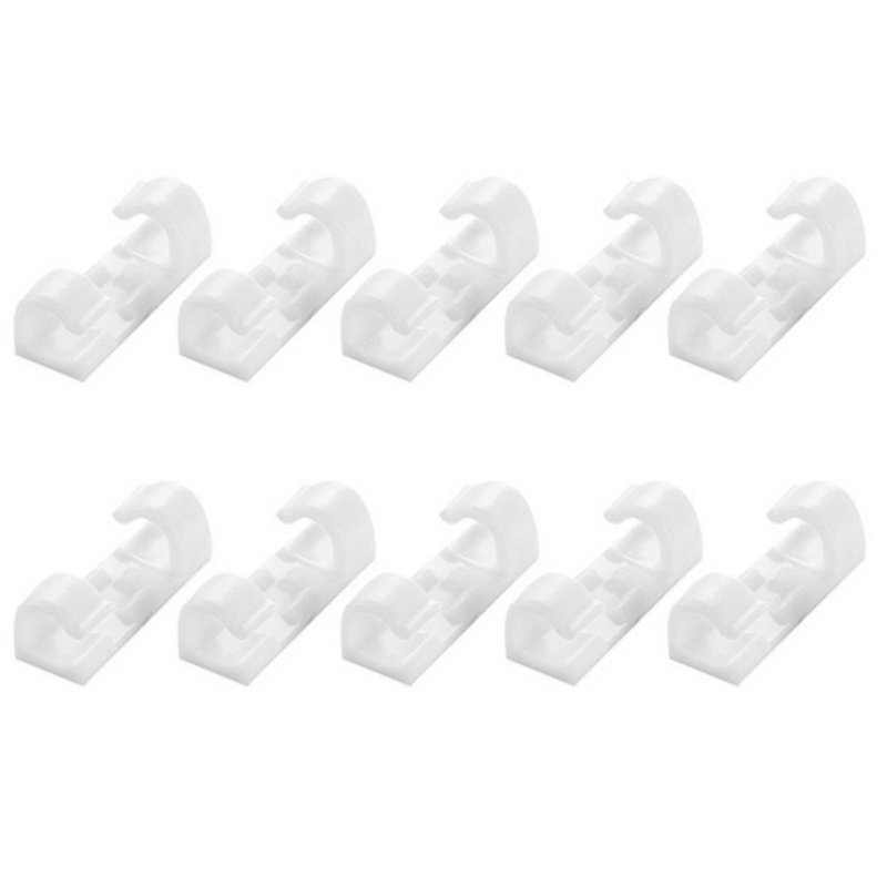 Pcs Self-Adhesive Cable Clips Cable Manager Wall Drop Wire