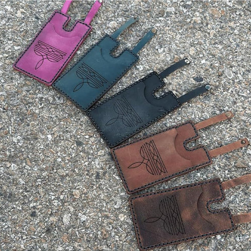 Western Boot Wallet with Snap Strap Boot Wallet