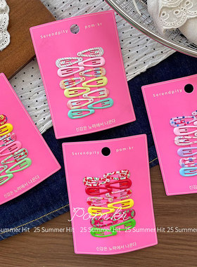 s Hair Clip Kids Headwear Children Accessories Baby BB Clips
