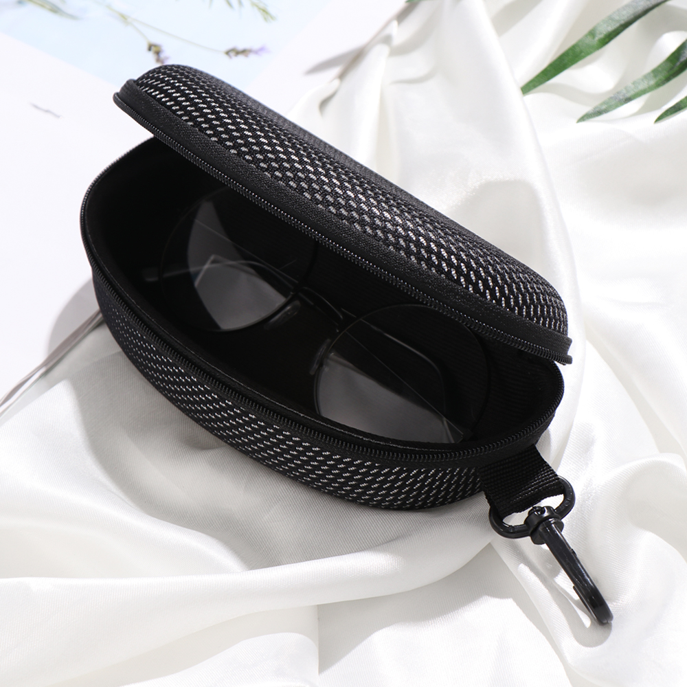 New Zipper Eye Glasses Sunglasses Hard Case Cover Bag Stora