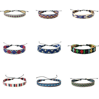 Fashion Bohemia Ethnic Adjustable Handmade Cuff Bracelet