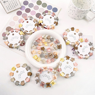 and hair clip with mini set Korean broken bangs piece