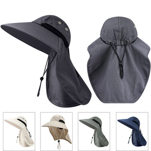 Outdoor travel sunblock hat UV50+ Fishing hat Fisherman's ha