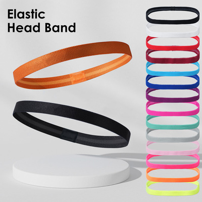 Sports yoga seamless candy colored high elasticity hair bund