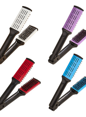 Straighten the hair clip, V splint, straight straight splint