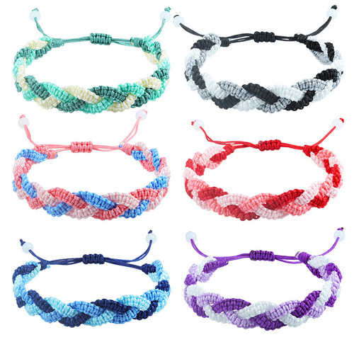 Bracelets & Bangles For Women Men Handmade knot Rope