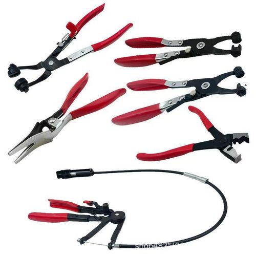 拆直型喉b式汽车水管卡箍钳管束钳套装抱箍喉箍钳油管卡子卡扣钳