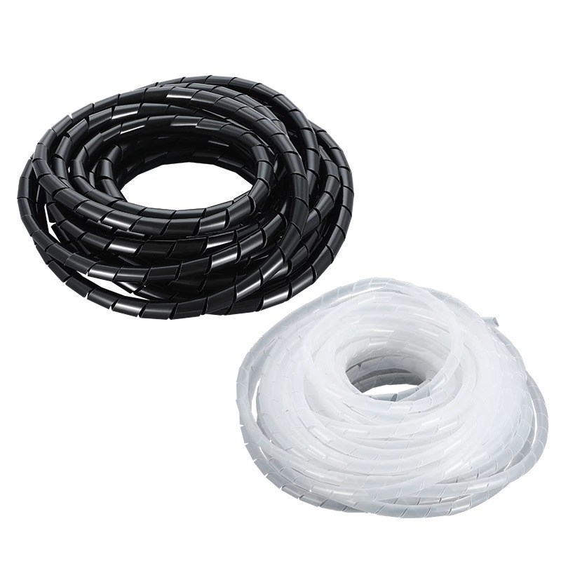 螺旋管缠绕d管螺旋收纳保护套电线电缆包线管包裹线路布线绝缘隐