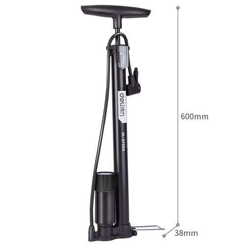 工具DL-QT002带表打气筒 自行车 电动车 篮球打气筒 38*500mm