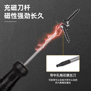 工具DL62f07508T中孔花型螺丝批T8x100mm