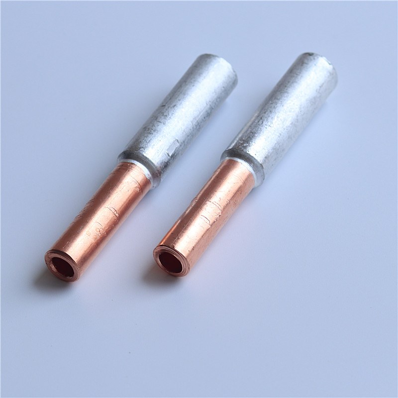 铜铝过渡GTeL16/25/35/50/70/95连接管 镶铜式铜铝接续管 电缆套