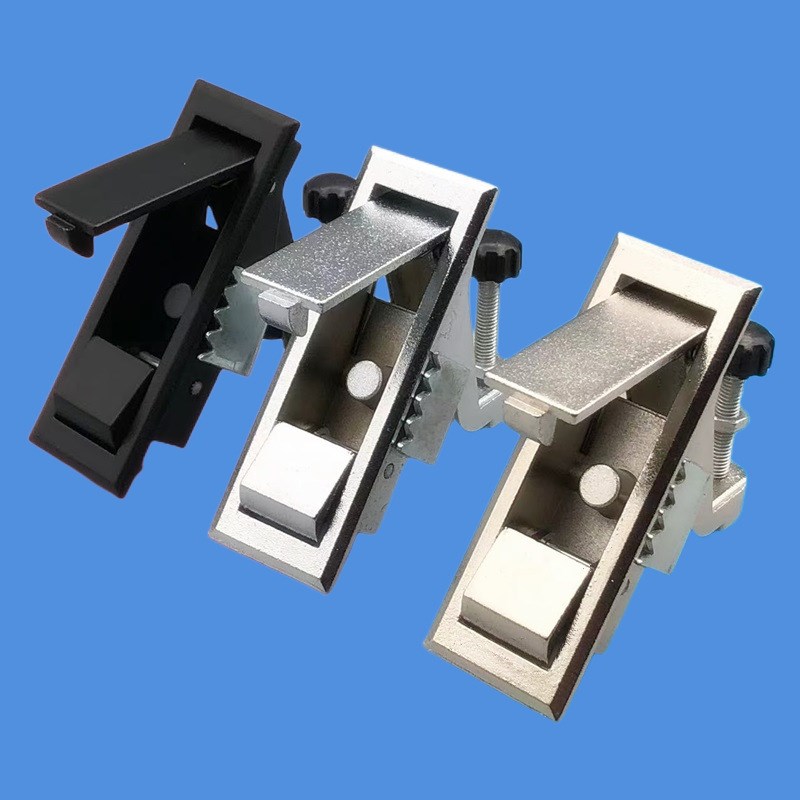 MS708弹跳锁高压锅炉锁空压机锁 铁皮柜配电箱R机柜门锁工业平面