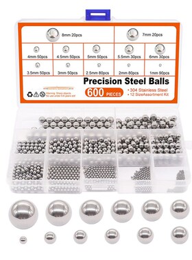 600pcs 公304不锈钢钢球银色亮光镜面楼梯扶手.装饰球盒装