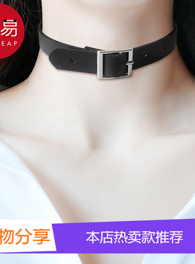 15Y10Y项圈颈带A1P8011-暗黑风甜酷爱心星星项链五角星项圈女颈带