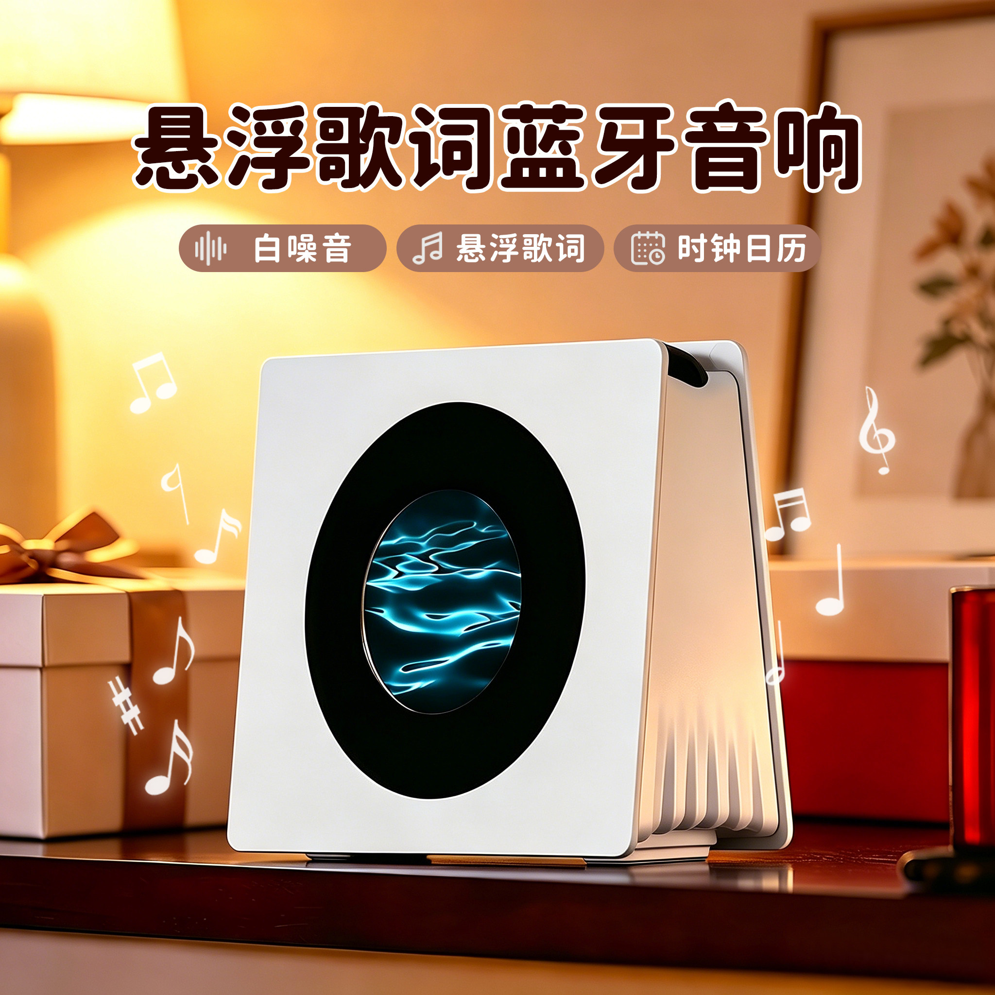 蓝牙音响生日礼物女生歌词显示音箱高品质送闺蜜朋友同学礼品定制