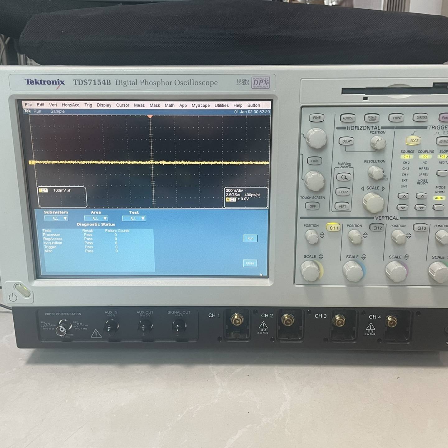 议价泰克TDS7154B高性能示波器1.5GHz带宽采样20GH