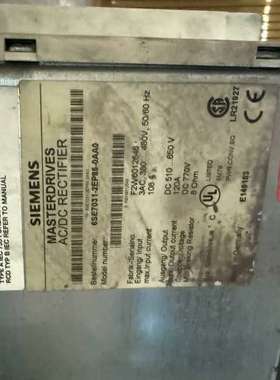 适用MasterDrives整流单元 6SE7031-2E议价