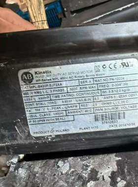 适用 Kinetix伺服电机 MPL-B430P-SJ72A议价