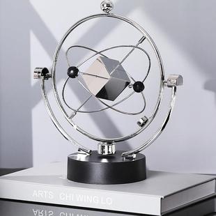 牛顿摆球永动机撞球碰碰球混沌摆件摇摆器创办意公桌面装饰品工艺