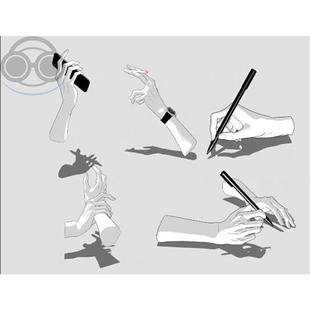 几十i种预设动作 csp 可动关节 手部模型 图片内容均有 优动漫