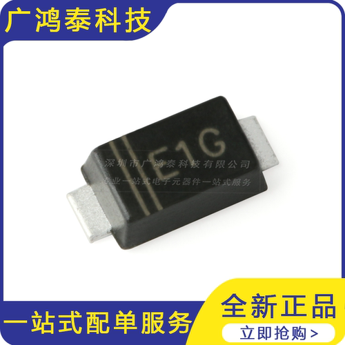 DSF1G E1G SOD-123F 400V/1A 贴片超快恢复二极管 10只