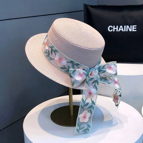 太阳帽女2025新款法式蝴