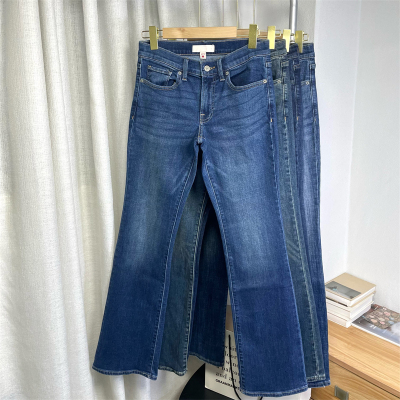 美式LK家辣妹微喇拖地裤牛仔长裤